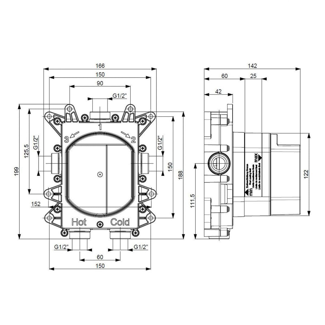 Crosswater Crossbox Universal Box