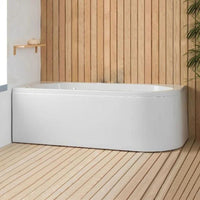 Carron Status Offset Double Ended Bath With Curved Panel