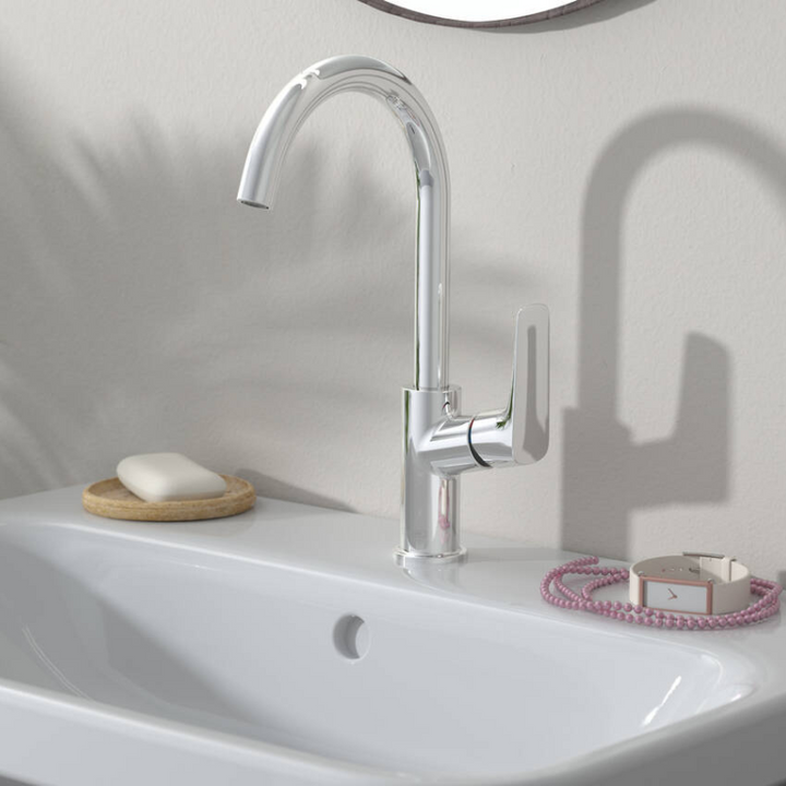 Hansgrohe Logis 210 Basin Mixer With Swivel Spout