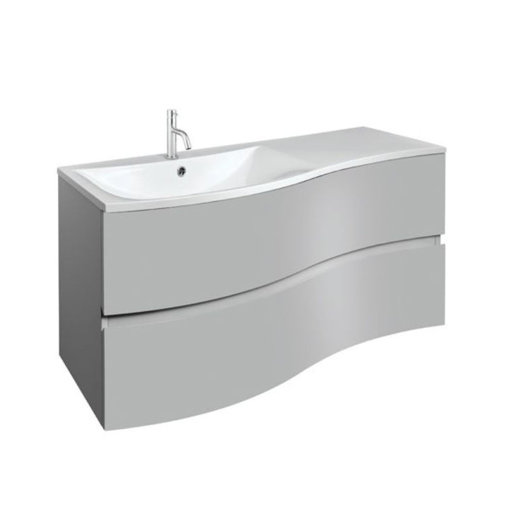 Crosswater Svelte 1000mm Vanity Unit & Cast Mineral Marble Basin