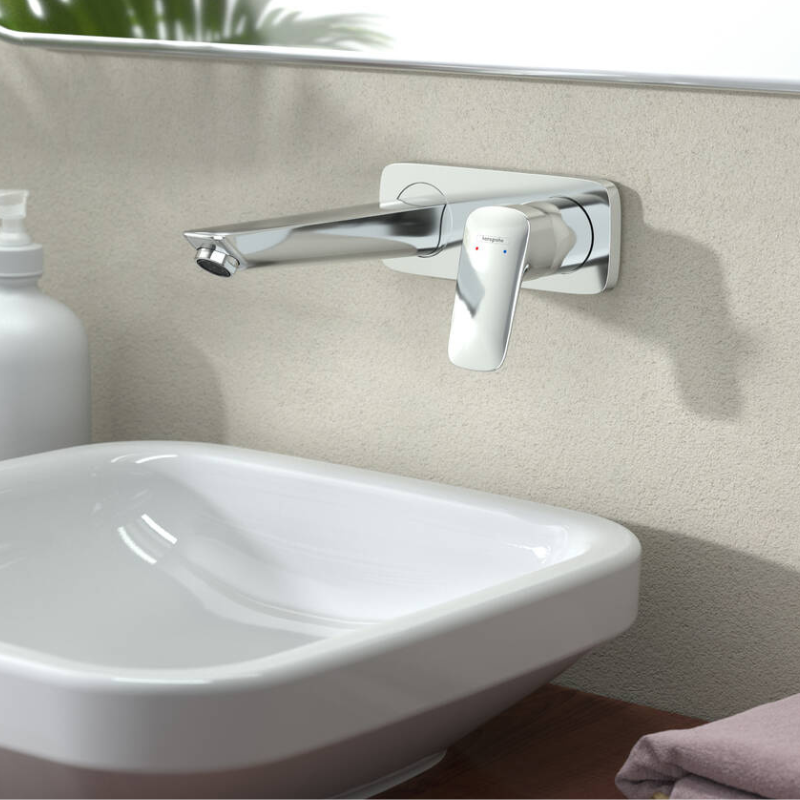 Hansgrohe Logis Wall Mounted Basin Mixer