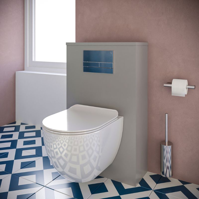 Crosswater Glide II Wall Hung Rimless Toilet & Soft Close Seat