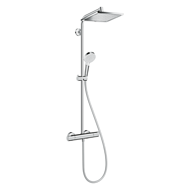 Hansgrohe Crometta E 240 1 Jet Showerpipe