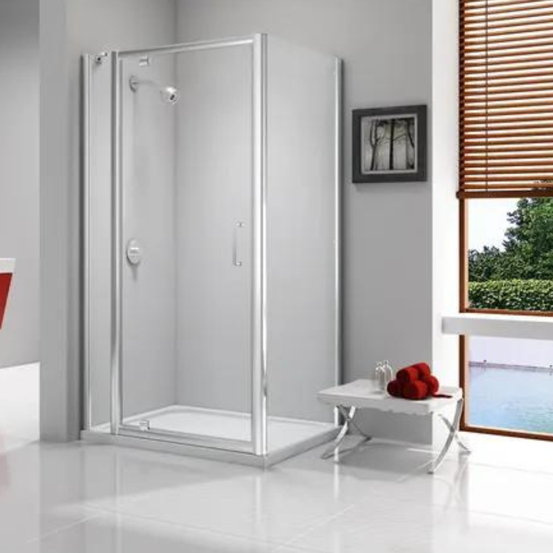 Ionic By Merlyn Express 6mm Pivot Door & Side Panel