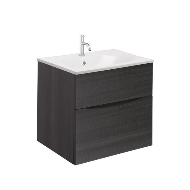 Crosswater Glide II 500mm Vanity Unit With Cast Mineral Marble Basin