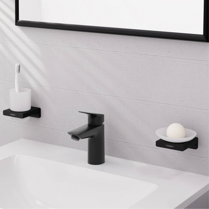 Hansgrohe Logis 100 Basin Mixer In Matt Black