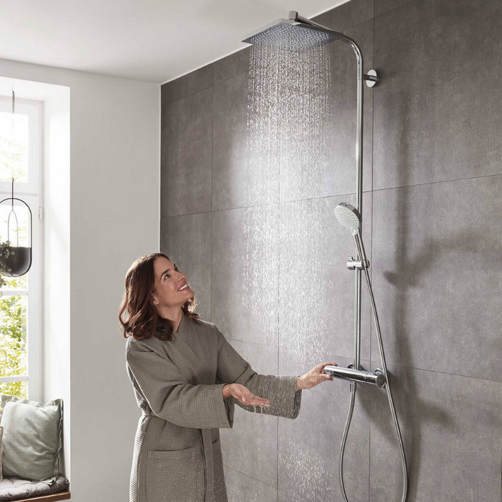 Hansgrohe Crometta E 240 1 Jet Showerpipe