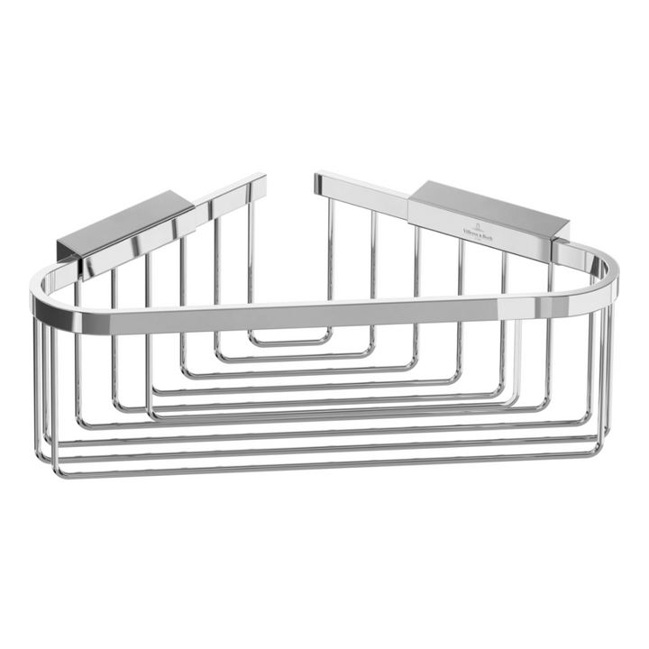 Villeroy & Boch Elements Tender Corner Soap Basket In Chrome