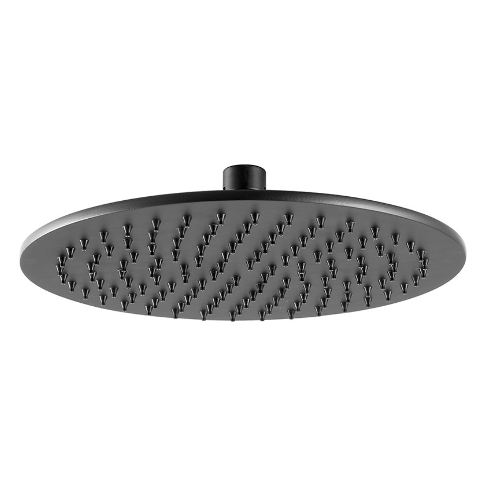 JTP Vos Overhead Shower In Matt Black