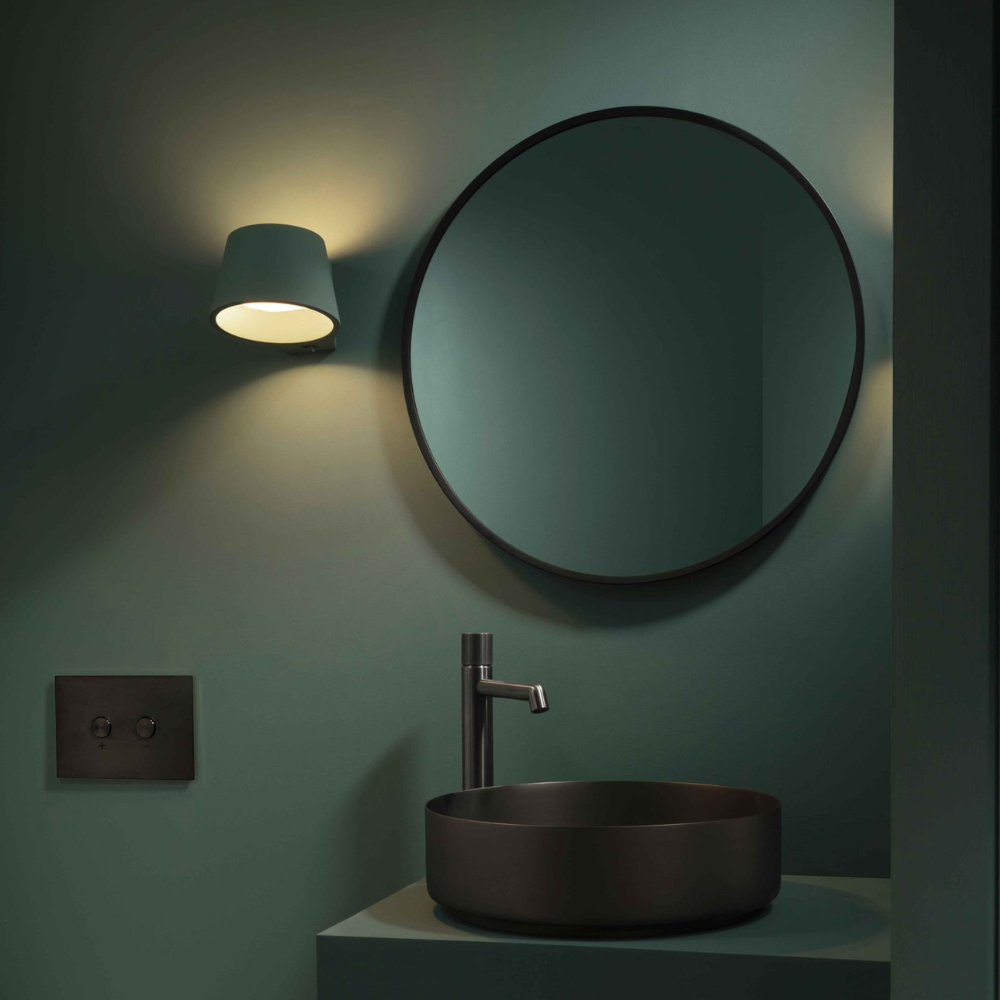 JTP Vos LED Bathroom Mirror In Matt Black