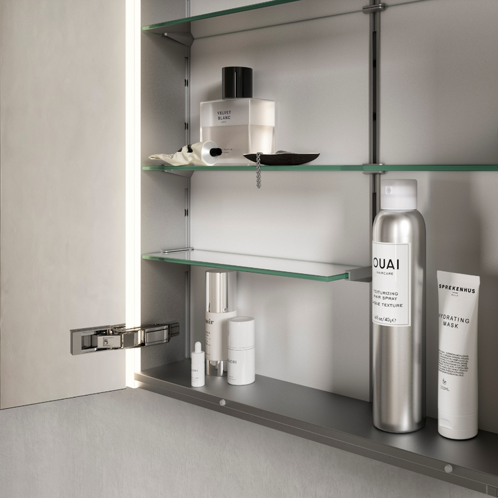 Keuco Somaris Single Recessed Mirror Cabinet With Mirror Heating