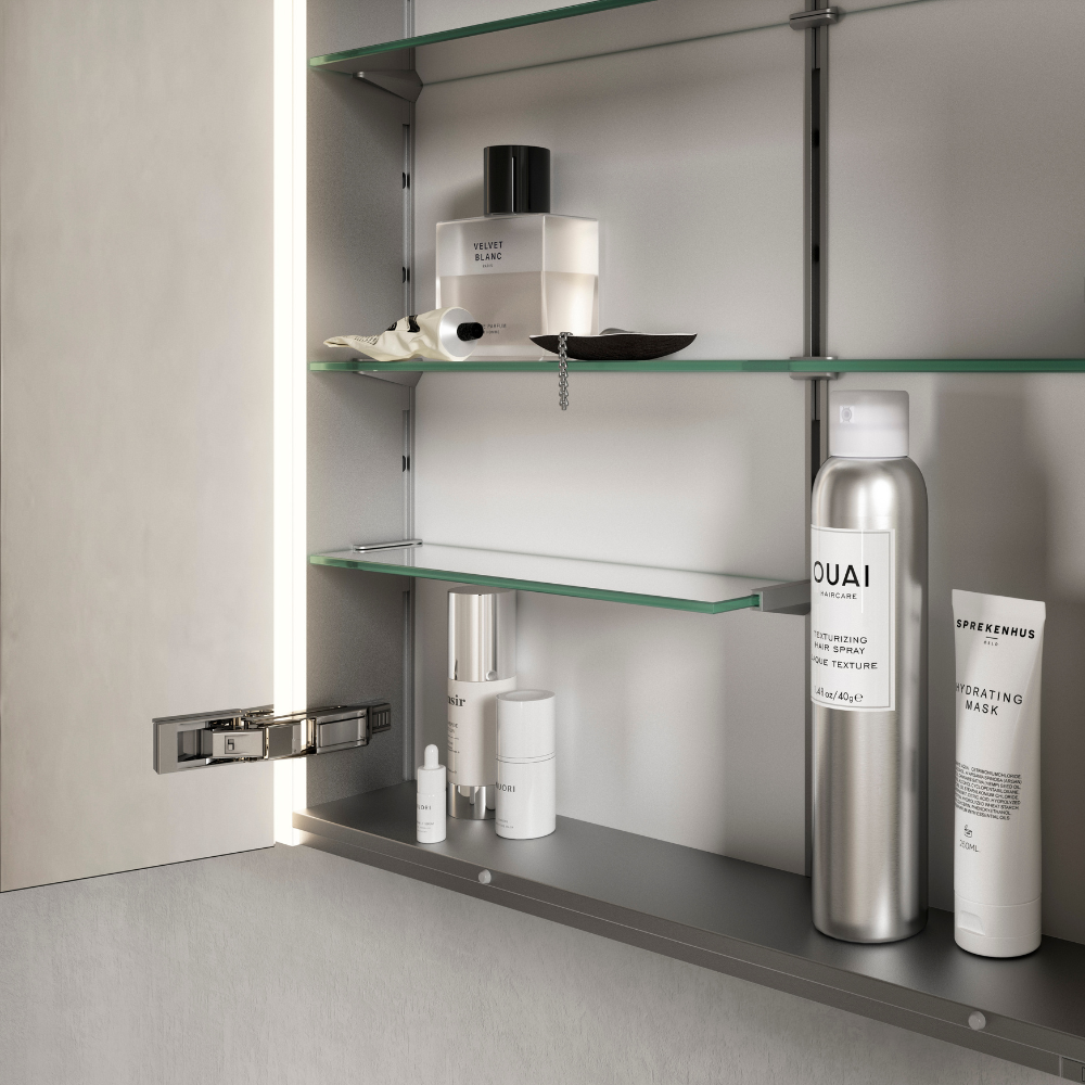 Keuco Somaris Single Mirror Cabinet With Mirror Heating