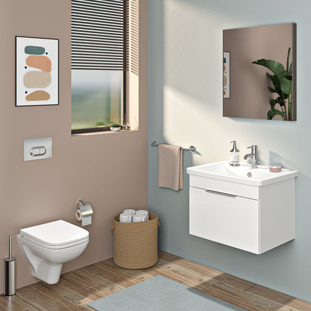 VitrA S20 Wall Hung Short Projection Toilet & Soft Close Seat