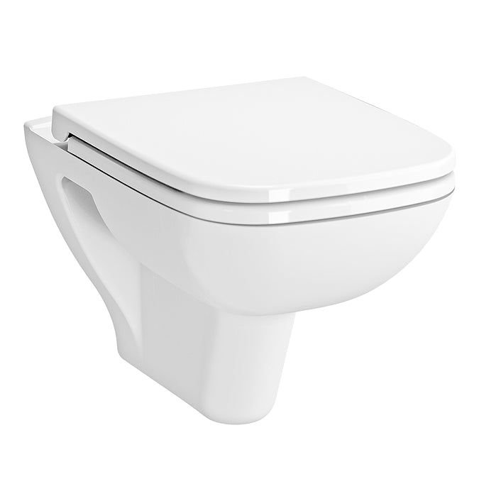 VitrA S20 Wall Hung Short Projection Toilet & Soft Close Seat