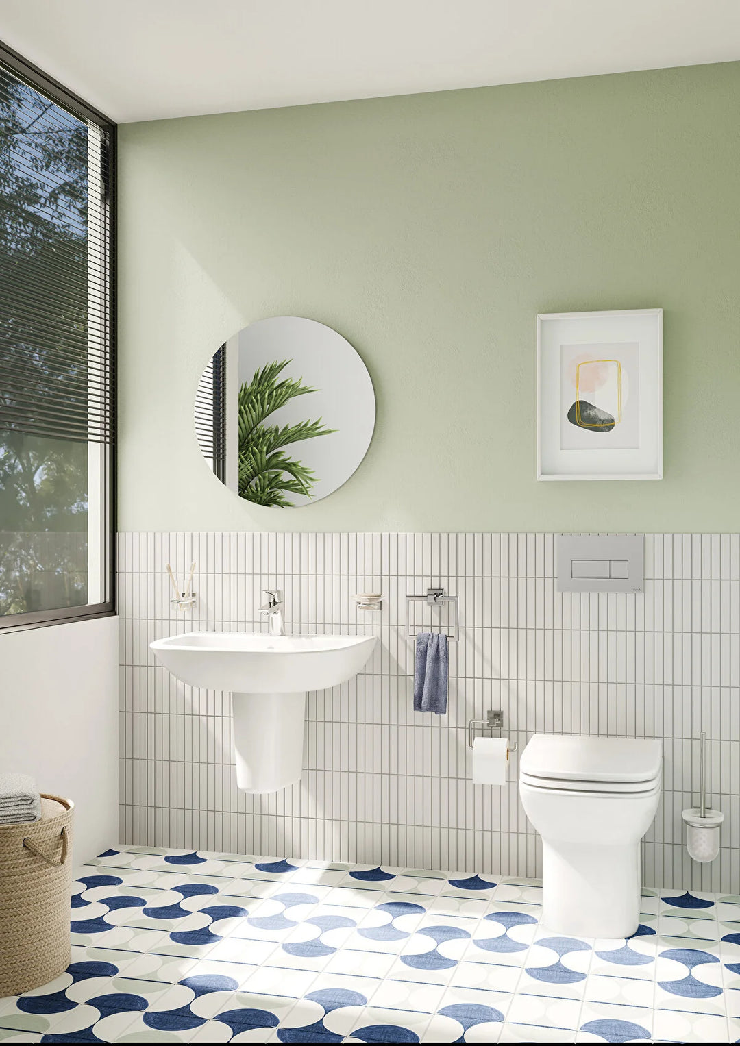 VitrA S20 Back To Wall Toilet & Seat