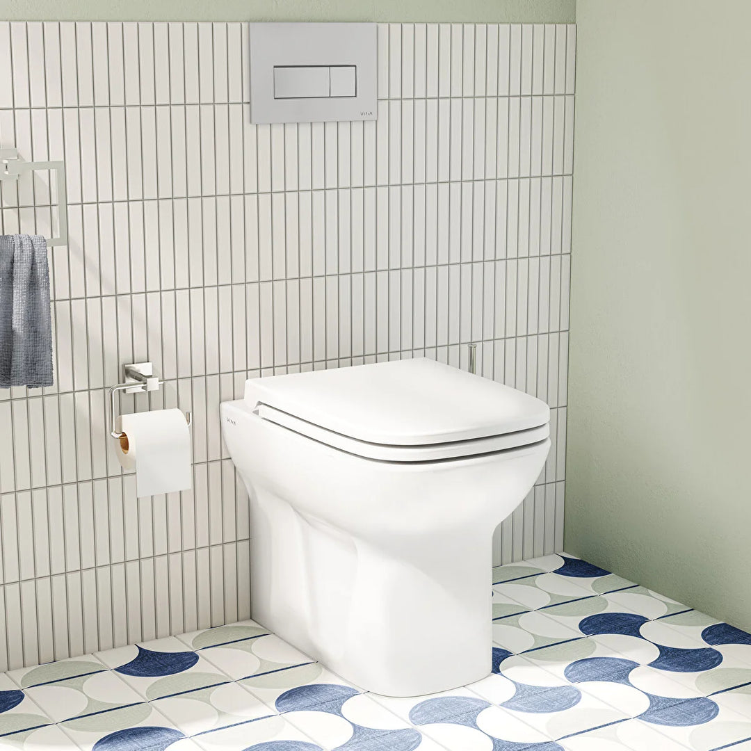 VitrA S20 Back To Wall Toilet & Seat