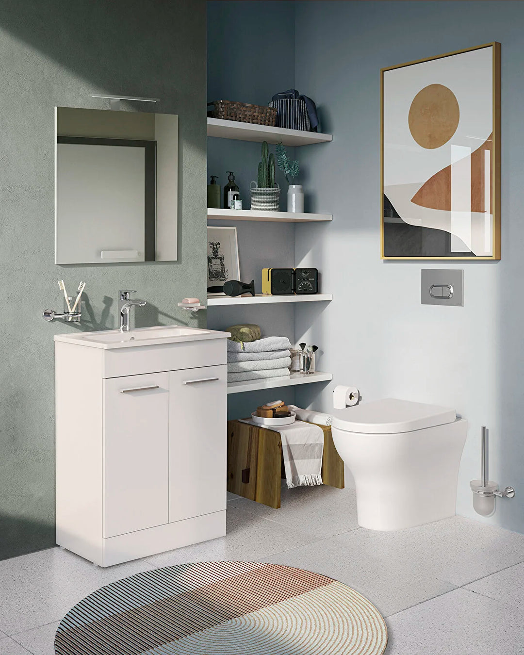 VitrA Zentrum Wall Hung Toilet & Seat