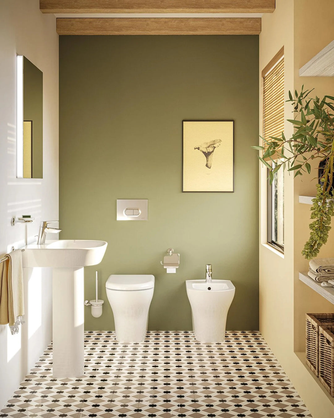 VitrA Zentrum Back To Wall Toilet & Seat