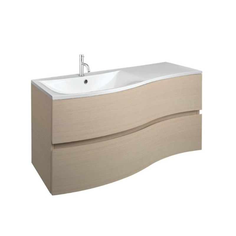 Crosswater Svelte 1000mm Vanity Unit & Cast Mineral Marble Basin