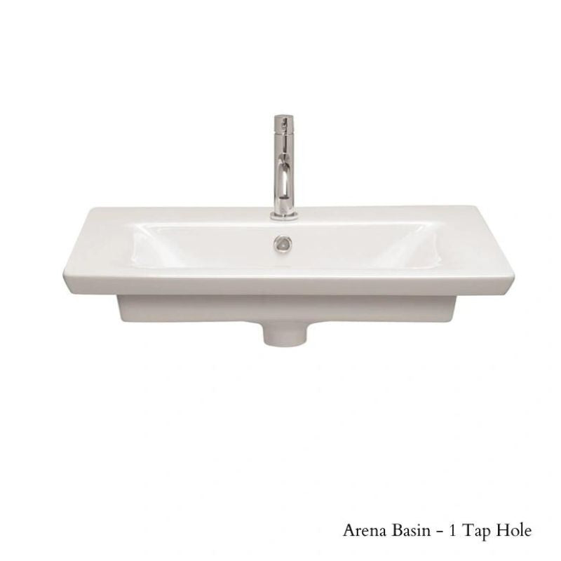 Crosswater Arena 1 Drawer 600mm Vanity Unit & Basin