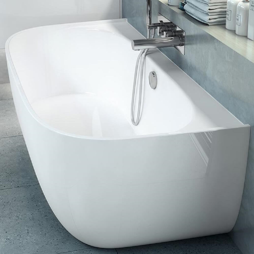 Victoria + Albert Eldon Back To Wall Freestanding Bath