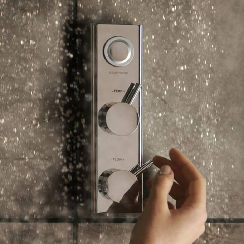 Aqualisa HiQu Concealed Smart Digital Shower Valve With Remote Control