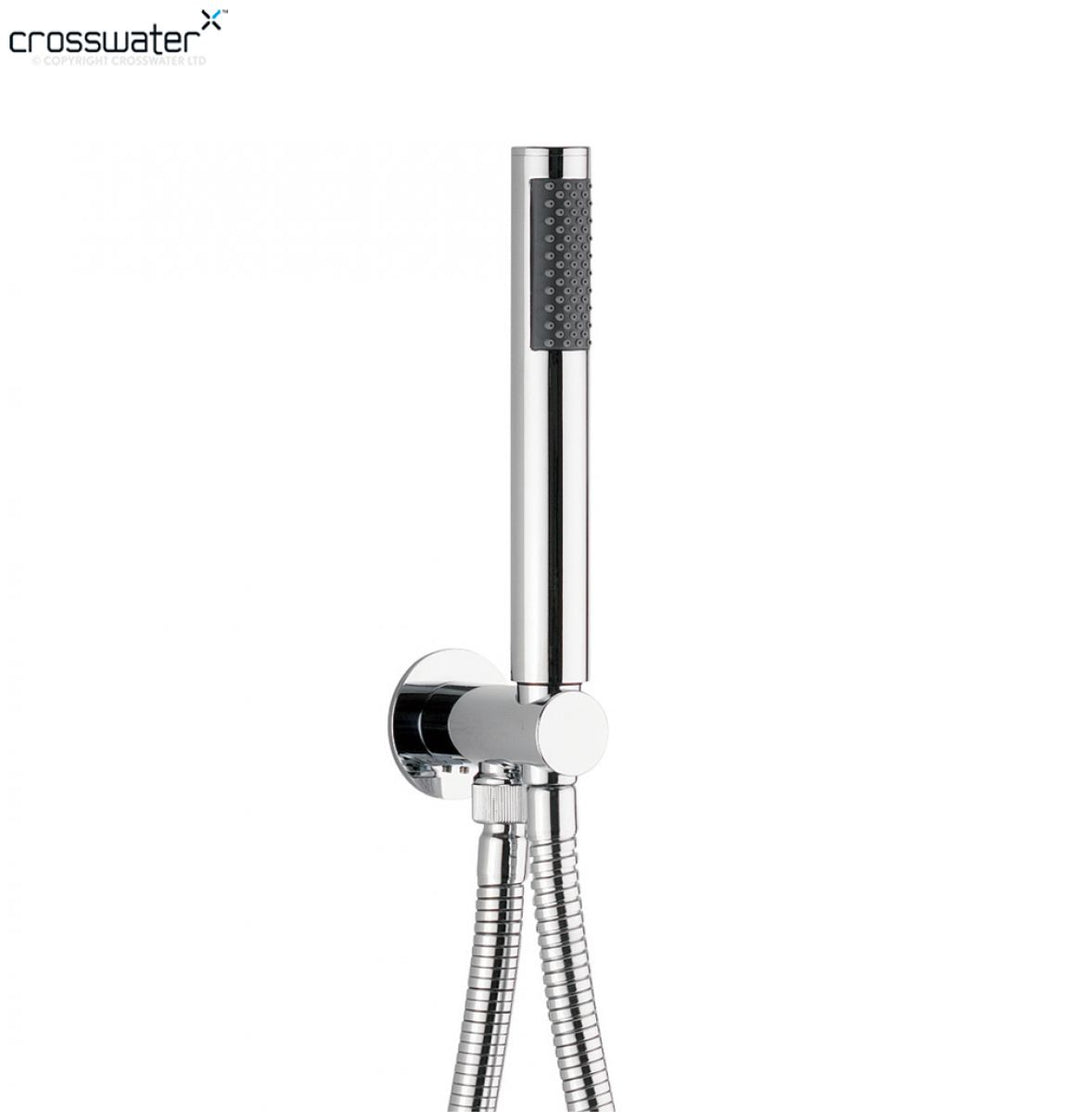 Crosswater Designer Wall Outlet With Hose & Handset