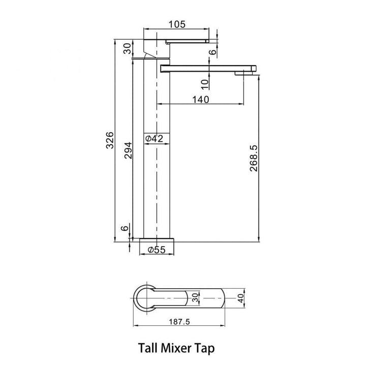 Crosswater Wisp Basin Mixer