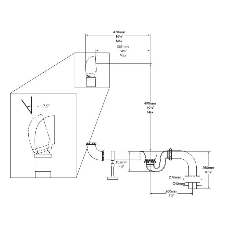 Victoria + Albert Kit 31 Bath Waste