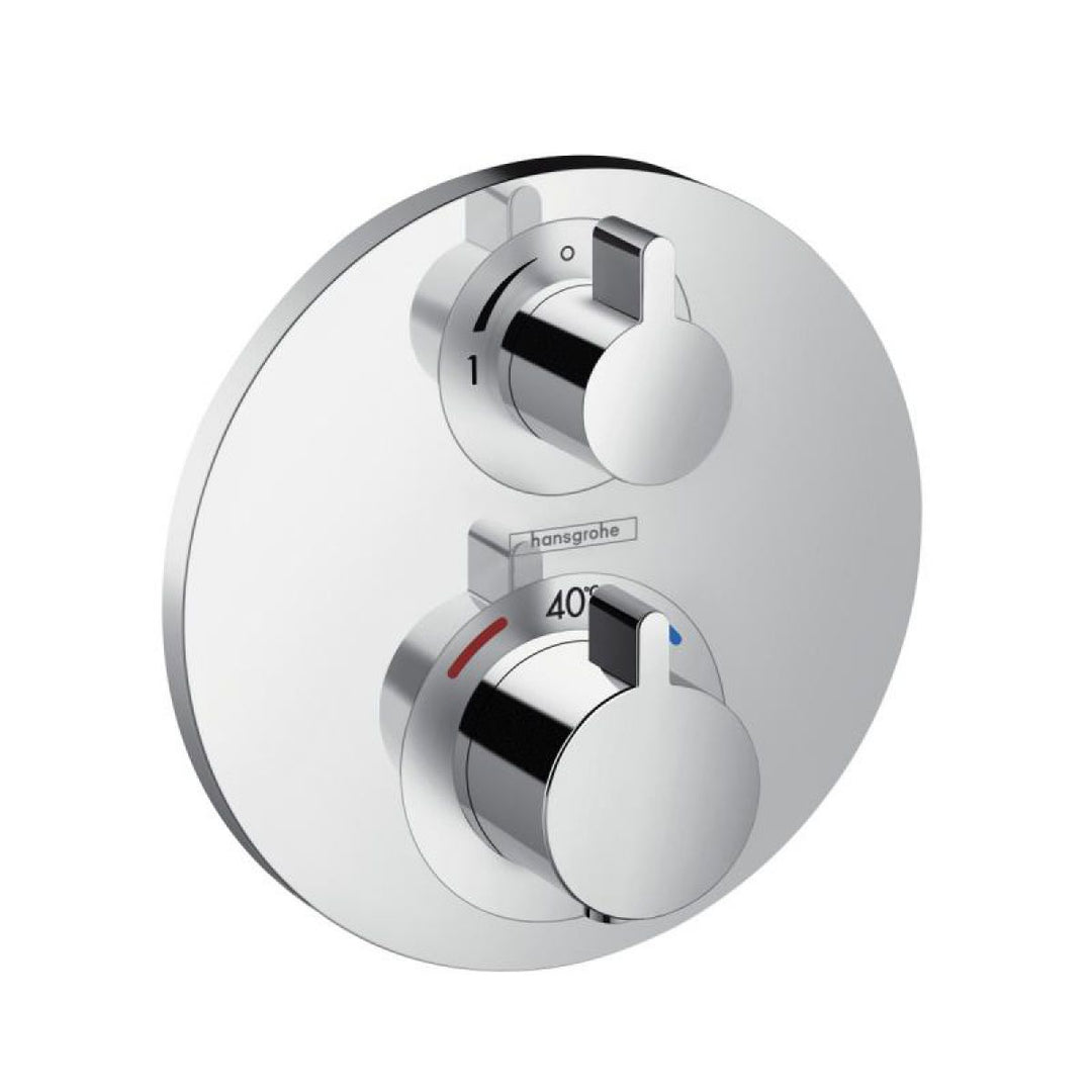 Hansgrohe Round Valve With Croma Select Rail Kit Shower Pack