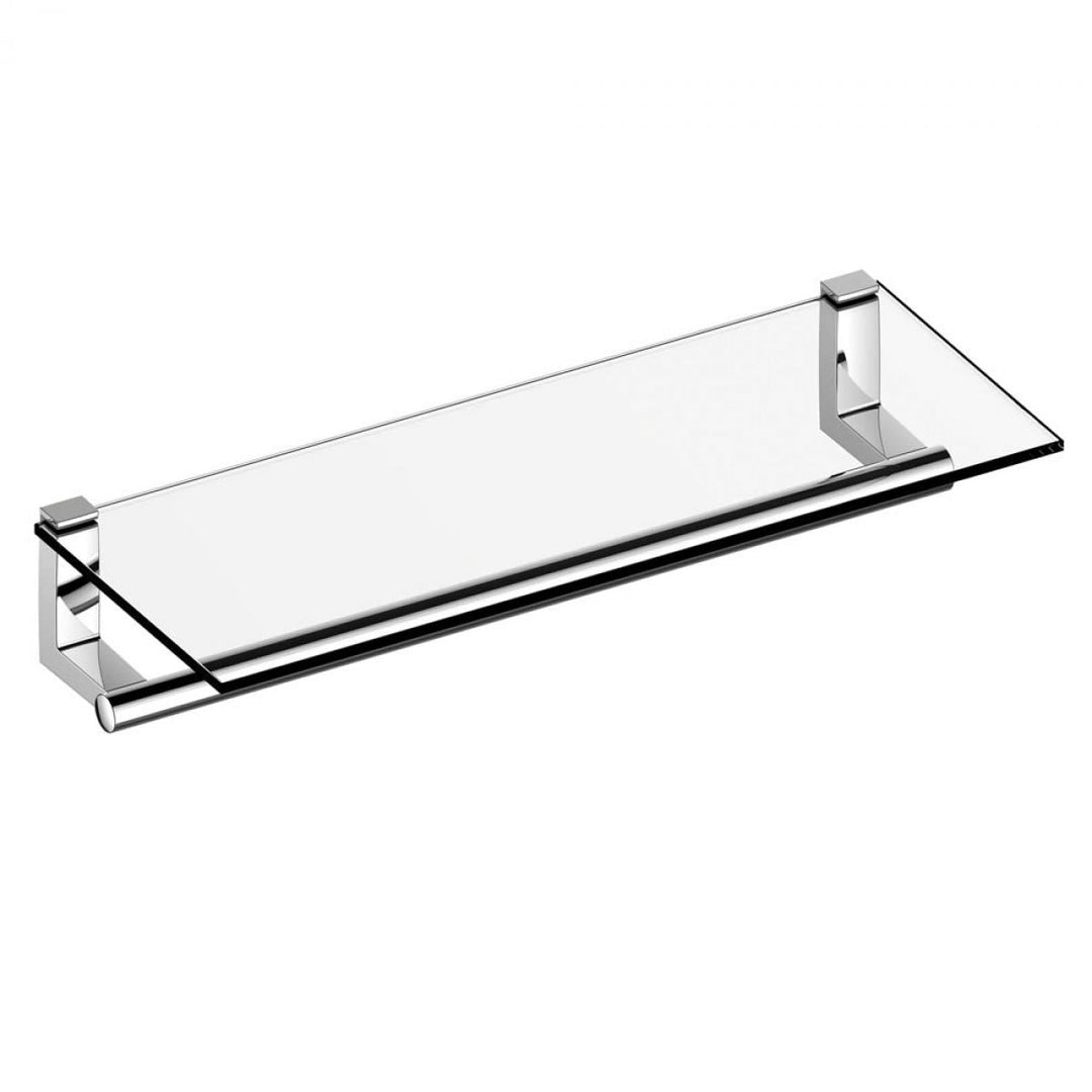 Keuco Plan Towel Rack With Glass Shelf