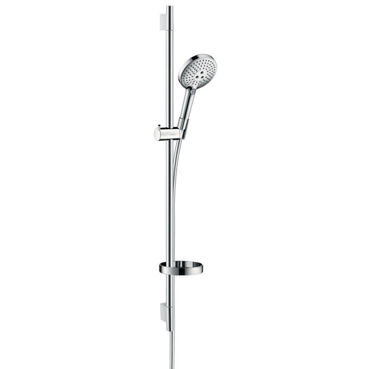 Hansgrohe Design Round Select Valve With Raindance 240 Overhead Shower & Select S Slide Rail Kit