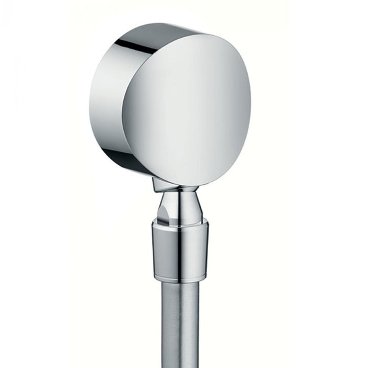 Hansgrohe Design Round Select Valve With Raindance 240 Overhead Shower & Select S Slide Rail Kit