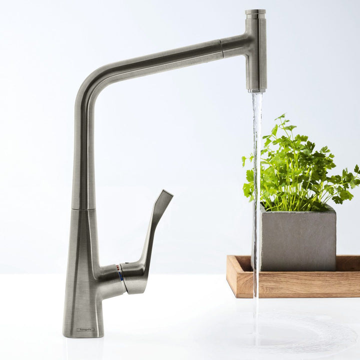 Hansgrohe Metris Select 320 Kitchen Mixer Tap With Pull-Out Spray