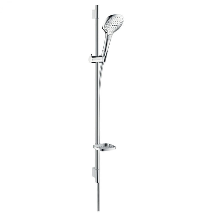 Hansgrohe Square Select Valve with Raindance 300 Overhead Shower and Select Rail Kit