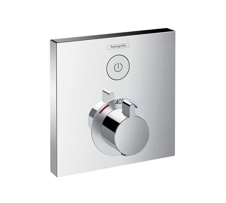 Hansgrohe Square ShowerSelect Concealed Valve with Raindance 300 Overhead Shower