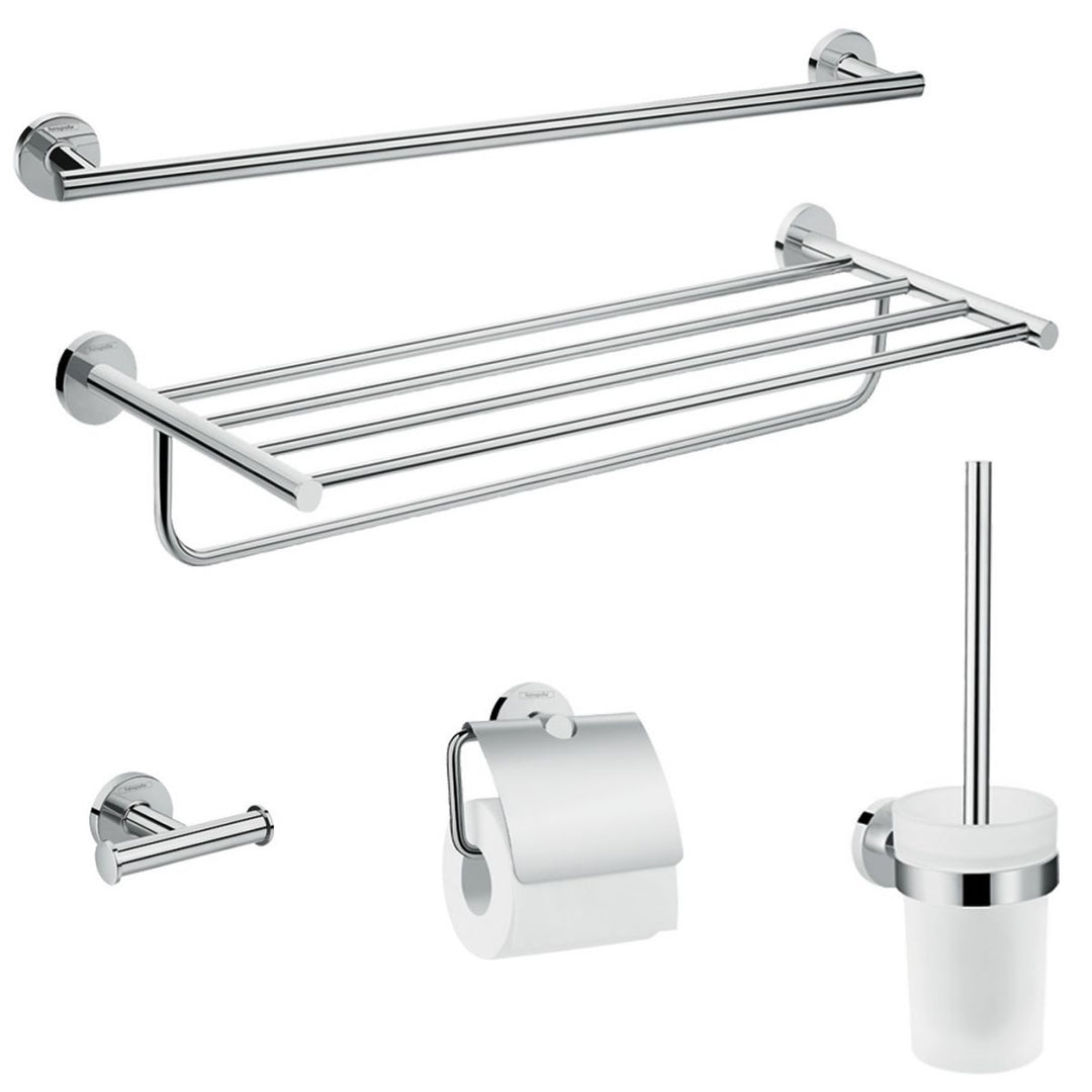 Hansgrohe Logis Universal Bath Accessory Set 5 in 1