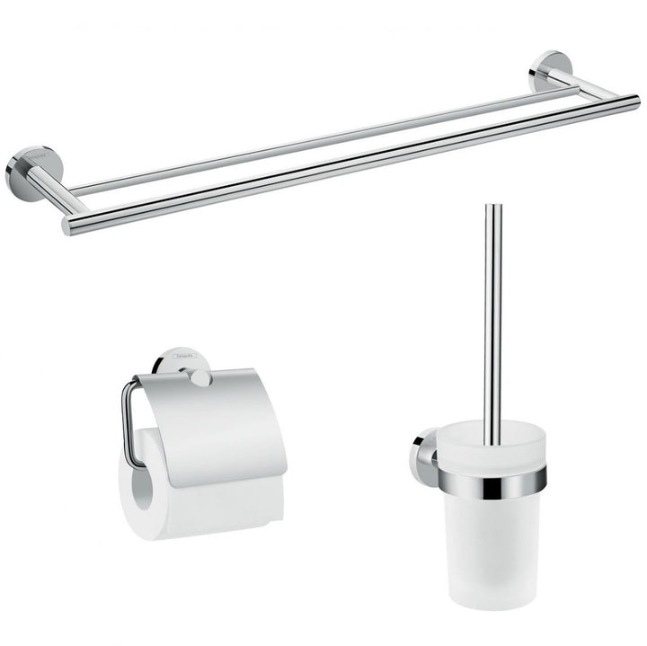 Hansgrohe Logis Universal Bath Accessory Basic Set 3 in 1