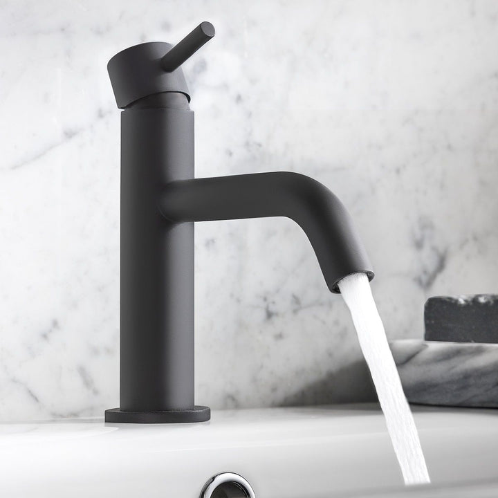 Crosswater MPRO Matt Black Basin Monobloc Tap