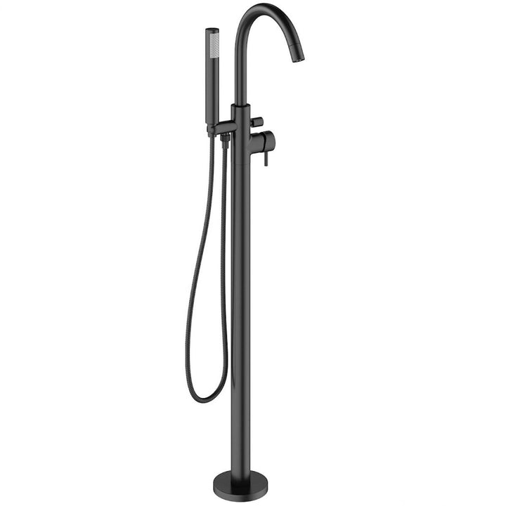 Crosswater MPRO Matt Black Floorstanding Bath Shower Mixer