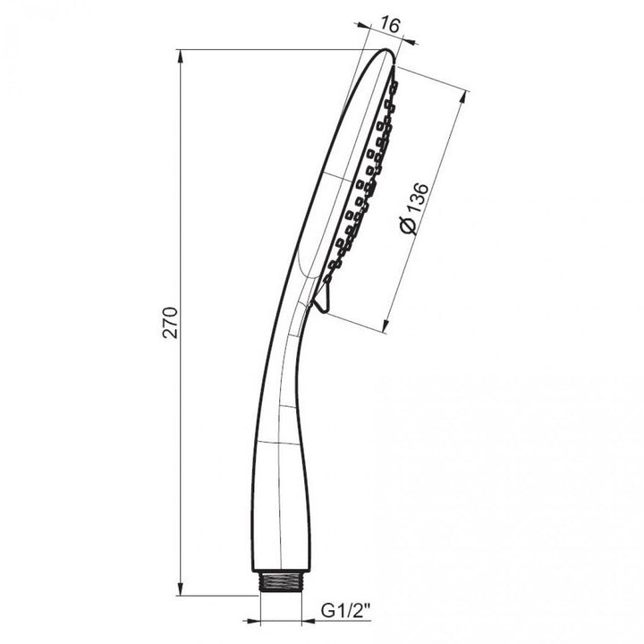 Crosswater MPRO Matt Black Shower Rail Kit