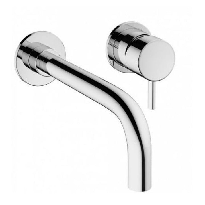 Crosswater MPRO Chrome 2 Hole Wall Basin Tap