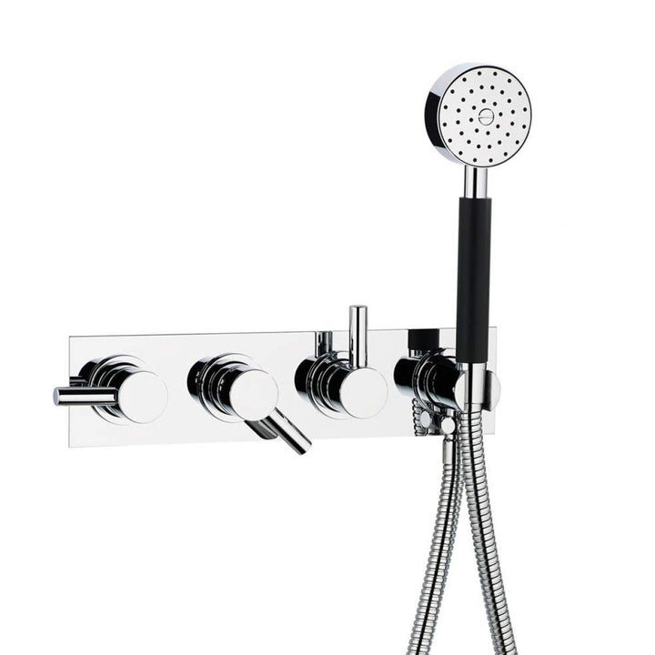 Swadling Absolute 2 Outlet Thermostatic Shower Mixer with Hand Shower