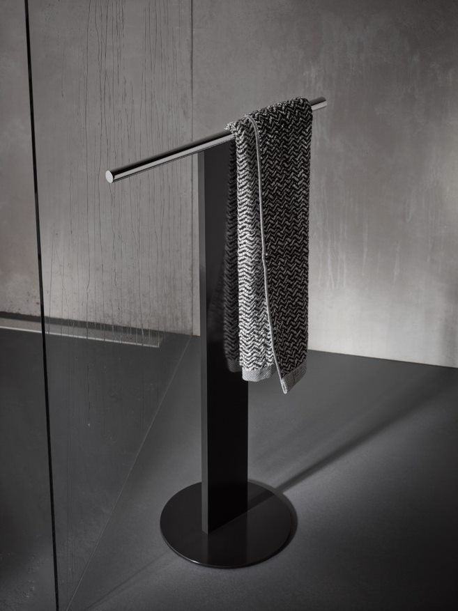 Keuco Universal Floorstanding Single Towel Rail