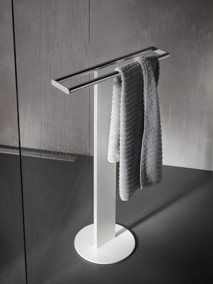 Keuco Universal Floorstanding Double Towel Rail