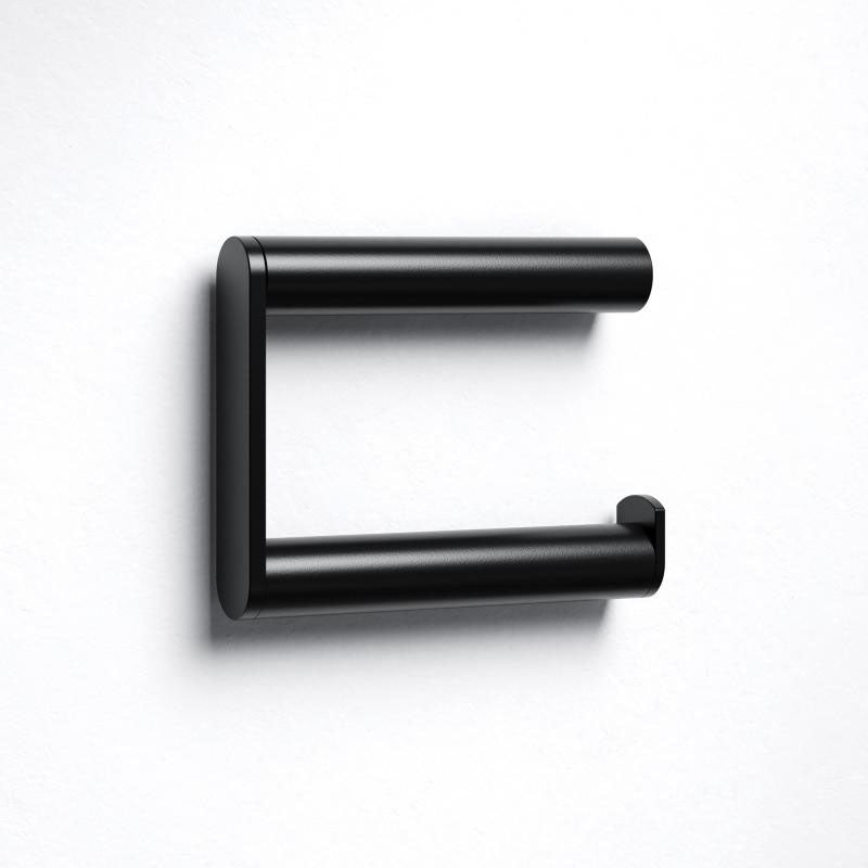 Keuco Plan Toilet Roll Holder In Matt Black