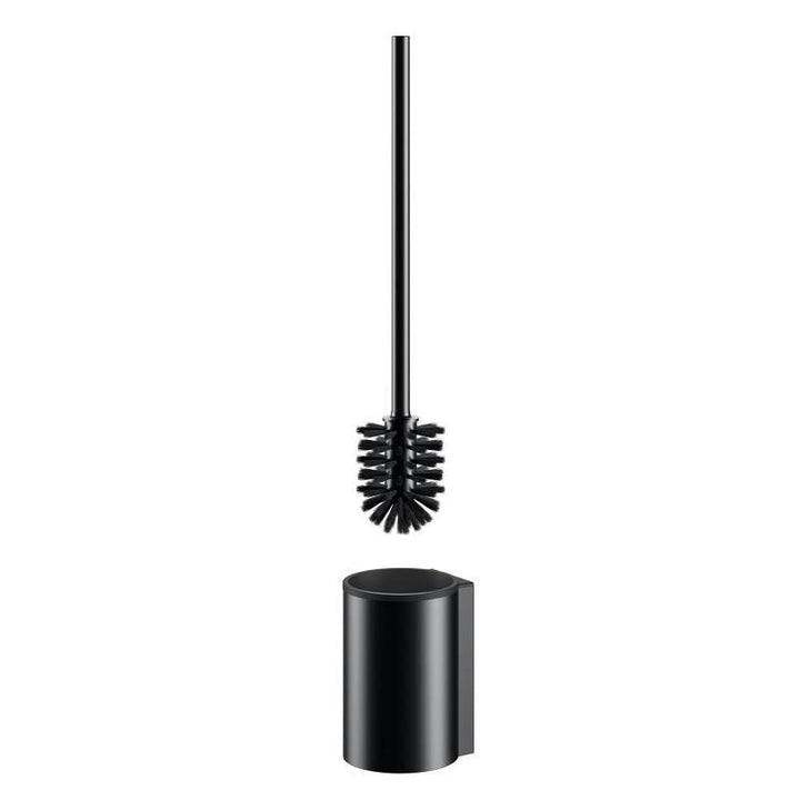 Keuco Plan Wall Mounted Toilet Brush & Holder In Matt Black