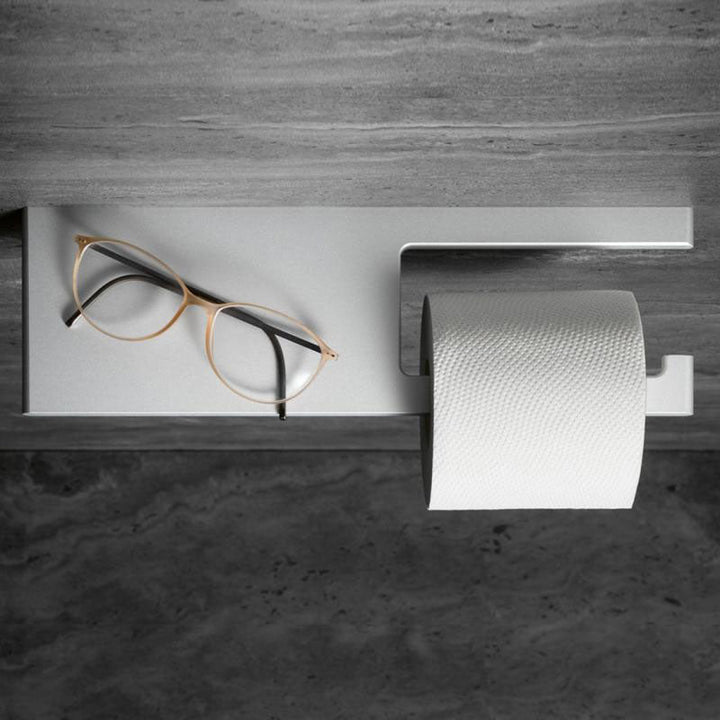 Keuco Edition 400 Toilet Paper Holder With Shelf