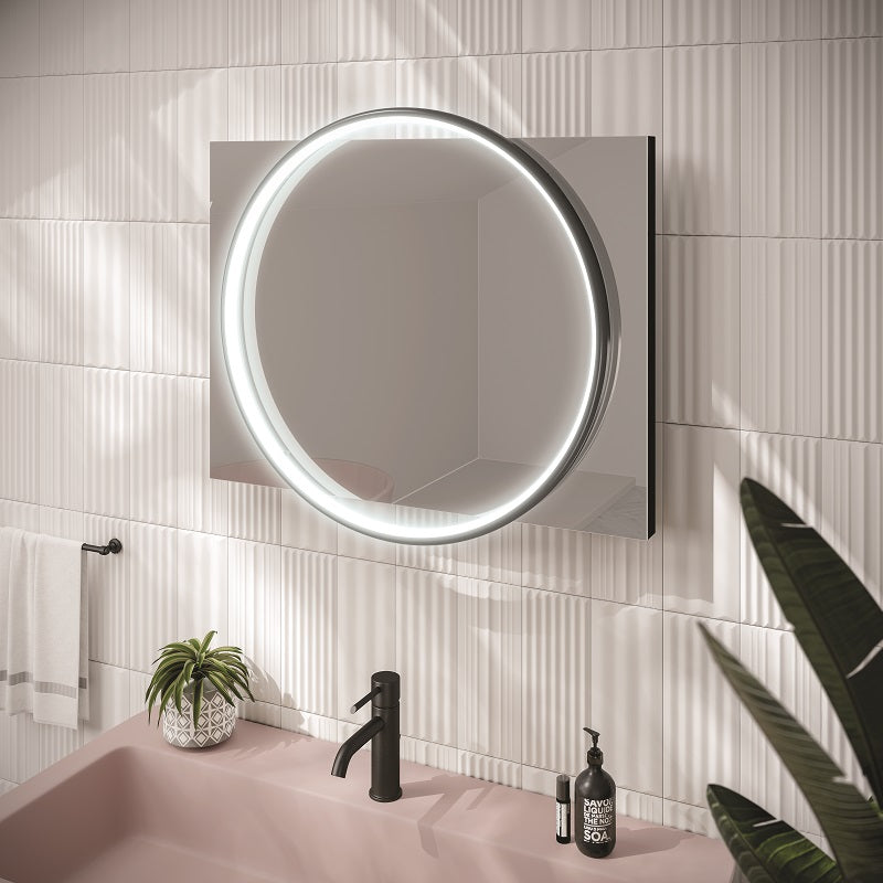 HIB Solas Round LED Mirror