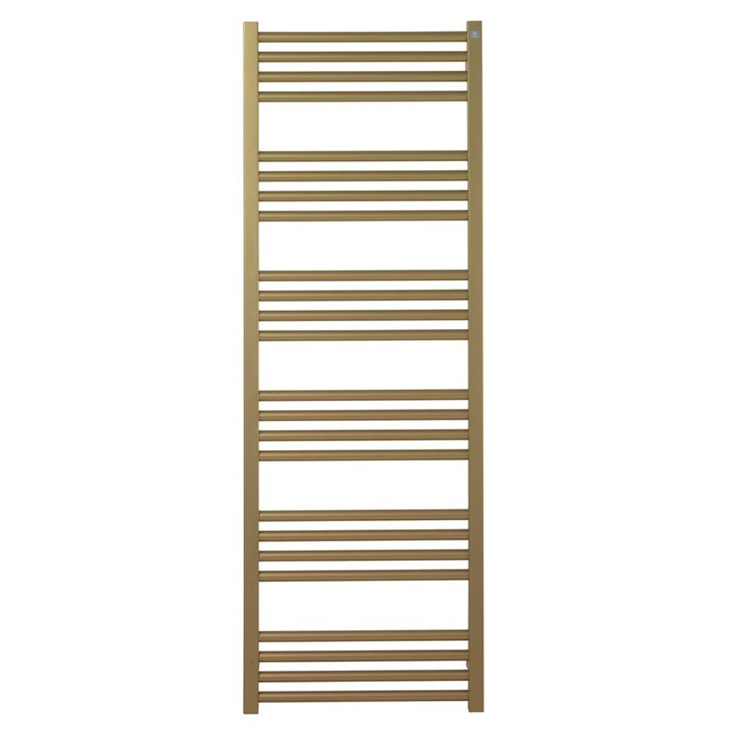 Crosswater MPRO Brushed Brass Electric Heated Towel Rail